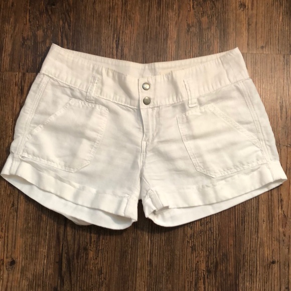 white converse shorts